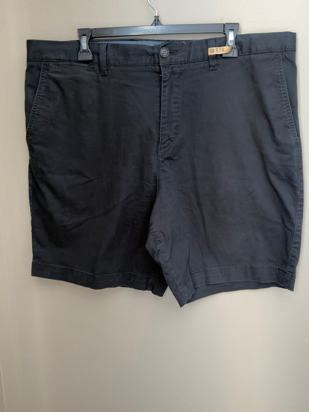 Lacoste Black Flat-Front Men's Shorts 38